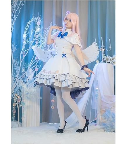 Amazon.co.jp: SHAOYAO ブルーアーカイブ 周辺 聖園ミカ コスプレ衣装